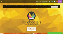 Desktop Screenshot of bandbackers.com